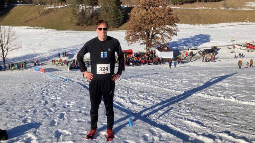 Wintercrosslauf Kramsach: Nils Bergmann startet erfolgreich in die Laufsaison 2024